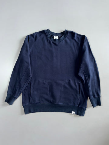 Adidas | Crewneck Sweatshirt Navy | (2XL)