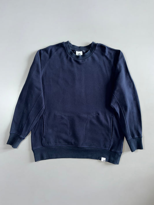 Adidas | Crewneck Sweatshirt Navy | (2XL)