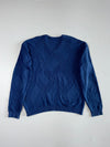 Vintage Lacoste Navy Blue Diamond Knit V-Neck Sweater (XL)