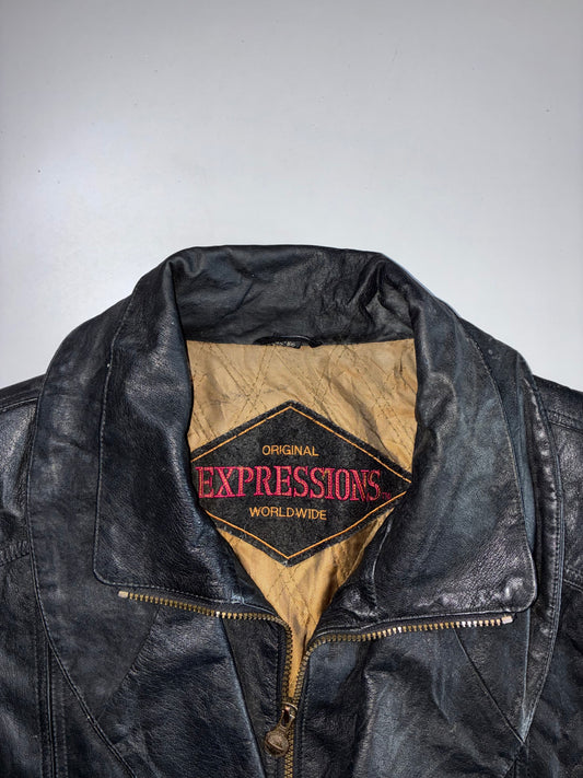 Expression Premium Original Leather Jacket (2XL)