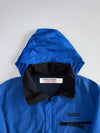 Nautica Competition Blue Hooded Windbreaker (S/M)
