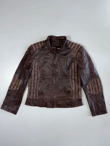 Raffaelo Premium Original Pure Leather Jacket Womens (M)