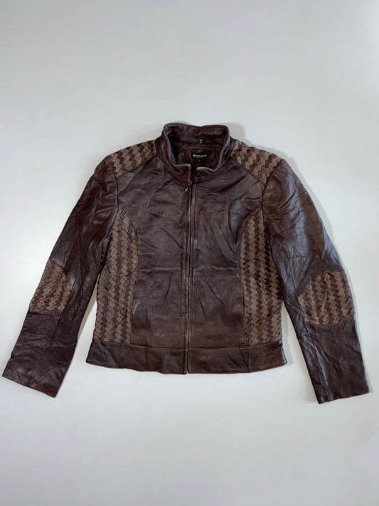 Raffaelo Premium Original Pure Leather Jacket Womens (M)