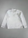 Under Armour White 1/4 Zip Performance Pullover(2XL)