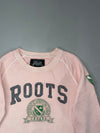Roots Canada Pink Crewneck Sweatshirt (S)