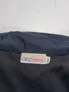 Reebok Navy & Periwinkle Blue Fleece-Lined Track Jacket (L/XL)