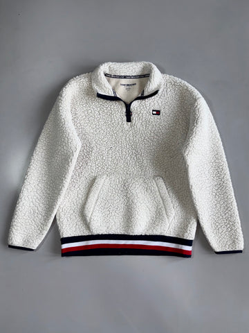 Tommy Hilfiger Original Half Zip Up Fleece Jacket (M/L)