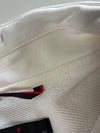 Jordan Flight Colorblock Quarter-Zip Sweatshirt – White/Black/Grey (L)