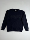 Moncler Black Cotton Crewneck Sweatshirt (M)