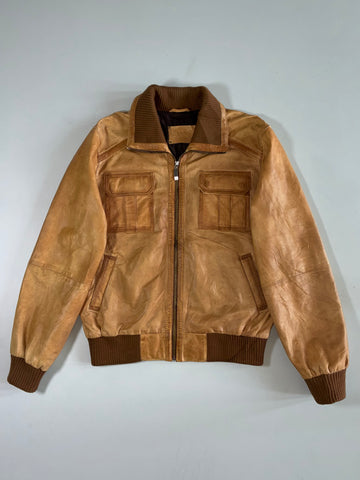 Super Premium Original Leather Jacket (L)