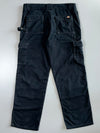 Dickies Black Double Knee Cargo Pants (W:36|L:42)