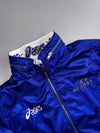 Asics Vintage Japan Track Jacket – Blue, World Performance, Embroidered Text (S)