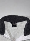 Adidas Sherpa-Lined Full Zip Fleece Jacket – Heather Grey/Black Women’s (S)