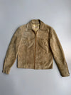 ZSuper Premium Original Heavy Pure Sued Leather Jacket (S/M)