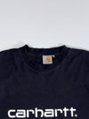 Carhartt Script Logo T-Shirt – Black (M/L)