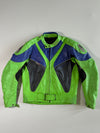 Richa Kawasaki-Green Racing Leather Jacket Padded (L)
