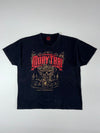 Vintage Muay Thai “Thai Boxing” Graphic T-Shirt – Faded Black  Streetwear (XL)