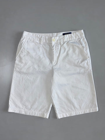 Polo Ralph Lauren White Chino Shorts  (W:27|L:19)