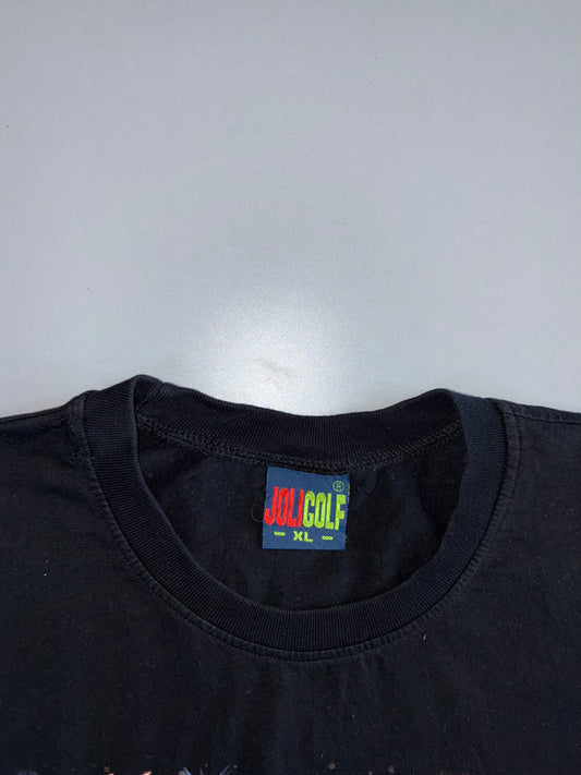 Vintage Thailand “The Elephant’s Kingdom” Souvenir Graphic Tee | Black (2XL)