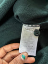 Kappa Fleece-Lined Long Sleeve Polo, Forest Green (XL)