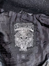 Jizobosatsu Outerwear Black Quilted Patchwork Bomber Jacket (S)
