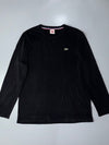 Lacoste Live Long Sleeve Tee – Black, (L)