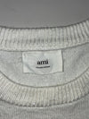 Ami Paris White Ami de Coeur Crewneck Sweater (XL)