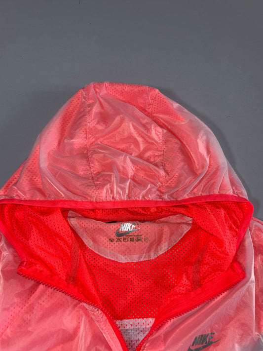 Nike Windrunner Tie-Dye Coral & White Full-Zip Hooded Jacket Men’s  (S/M)