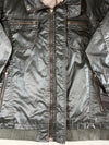 Onzashi “Oni Zurai” Waxed Moto Jacket – Black (L/XL)