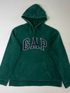 Gap Forest Green Arch Logo Hoodie (L)