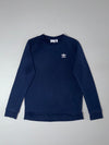 Adidas Trefoil Essentials Crewneck Sweatshirt – Navy (S)