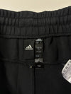 Adidas 3-Stripes Black & Red Tapered Track Pants (W:33) (L:40)