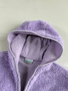 Columbia Lavender Sherpa Fleece Hooded Jacket (S)