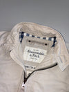Abercrombie & Fitch Hamilton Harrington Jacket – Off-White Gingham Lined(S)
