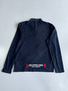 Big Train Original Brand Long Sleeve Polo Navy Tiger Graphic (2Xl)