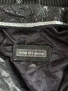 Vintage Dimitri Black Leather Cargo Bomber Jacket (XL)