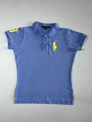 Polo Ralph Lauren Big Pony #3 Slim Fit Polo Women’s Blue (L)