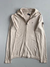 Hilfiger Denim Cream Knit Full Zip Sweater (S/M)