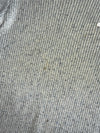 Lacoste Grey Fleck Ribbed Knit Crewneck Sweater (M)