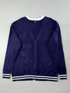 FILA Varsity Letter "F" Knit Cardigan (M)