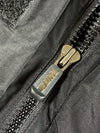 Vintage FLM Red Black Patch Racing Jacket Fully Padded (M)