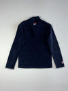 Vintage FILA Navy & Grey Half-Zip Fleece Pullover – 95 (S)