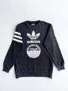 Adidas Originals "World Brand With The 3 Stripes" Crewneck – Side Zip | (M)