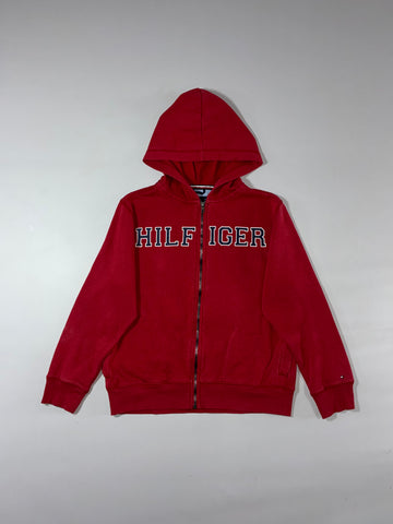 Tommy Hilfiger Spellout Full-Zip Hoodie (S)