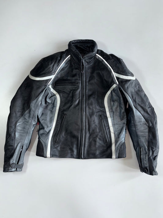 Vanucci Cycle Spirit By Detlev Louis - Pure Leather Racing Jacket (Paded)(S)