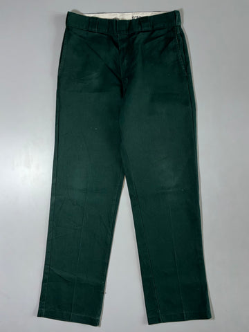 Dickies 874 Green Original Fit Work Pants (W:30|L:42)