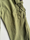 Aape by A Bathing Ape Olive Cargo Joggers – Camo Waistband (W:35) (L:37)