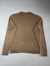 Tommy Hilfiger Beige Pima Cotton Cashmere Crewneck Sweater (XL)