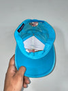 Vintage Bass Pro Shops Blue White Mesh Trucker Cap (Adjustable)