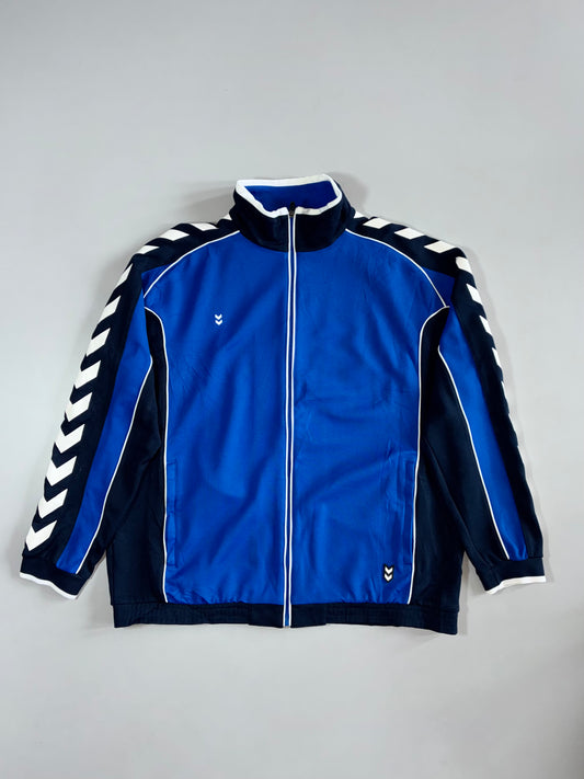 Hummel | Chevron Track Jacket | Blue Navy (2XL)